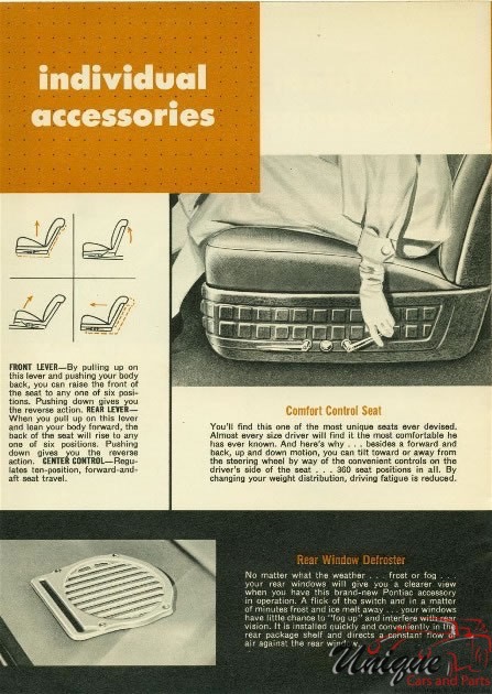 1955 Pontiac Accessories Brochure Page 13